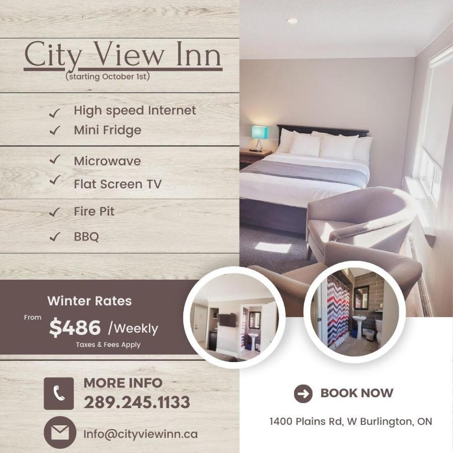 City View Inn Burlington Exterior foto